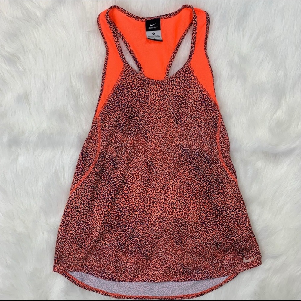 🧡 Women’s Nike Dri Fit Racer Back Workout Top Size Medium